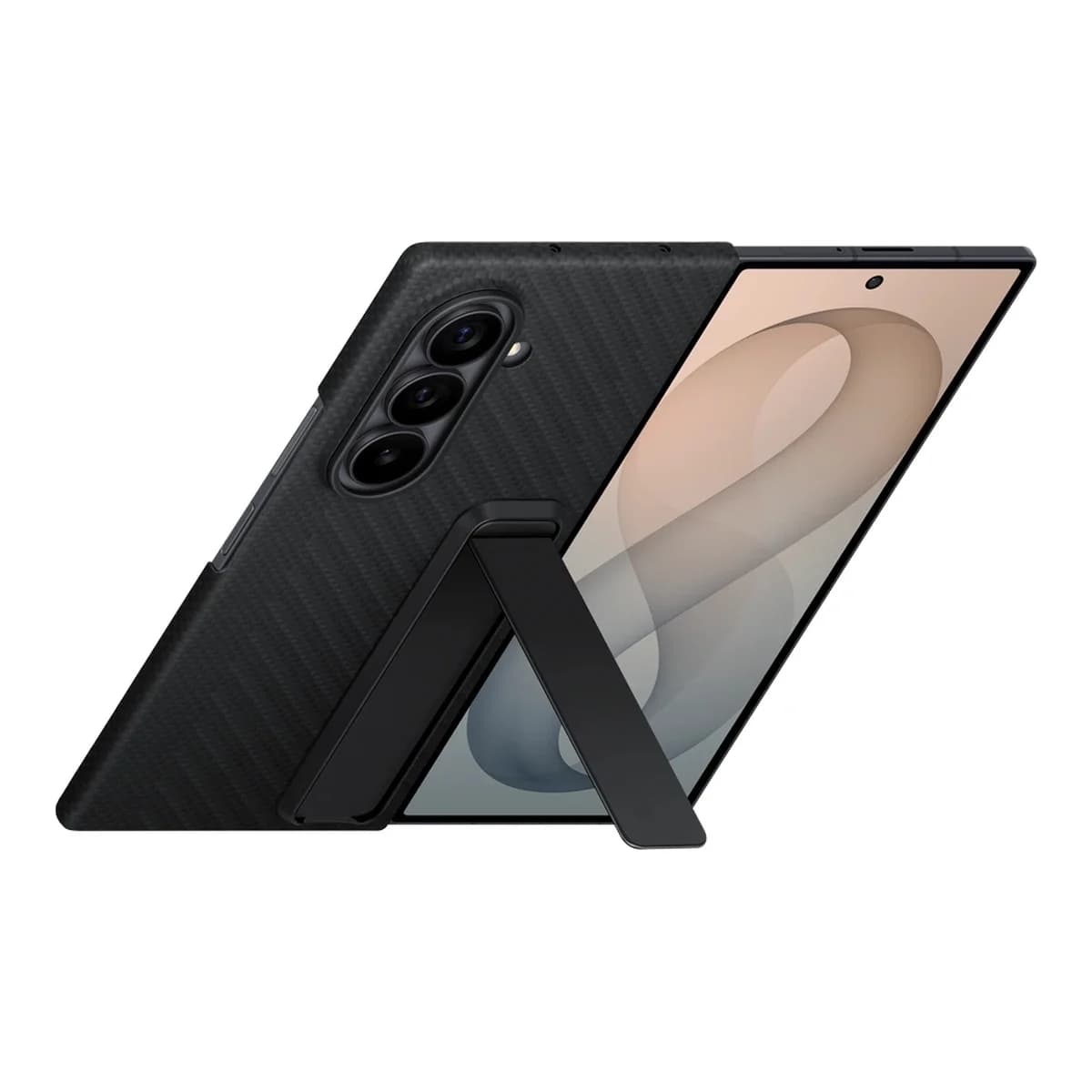 SAMSUNG Maska Galaxy Fold8 Ultra Carbon Standing Black, Carbon, Standing, Crna, Garancija 3 mjeseca