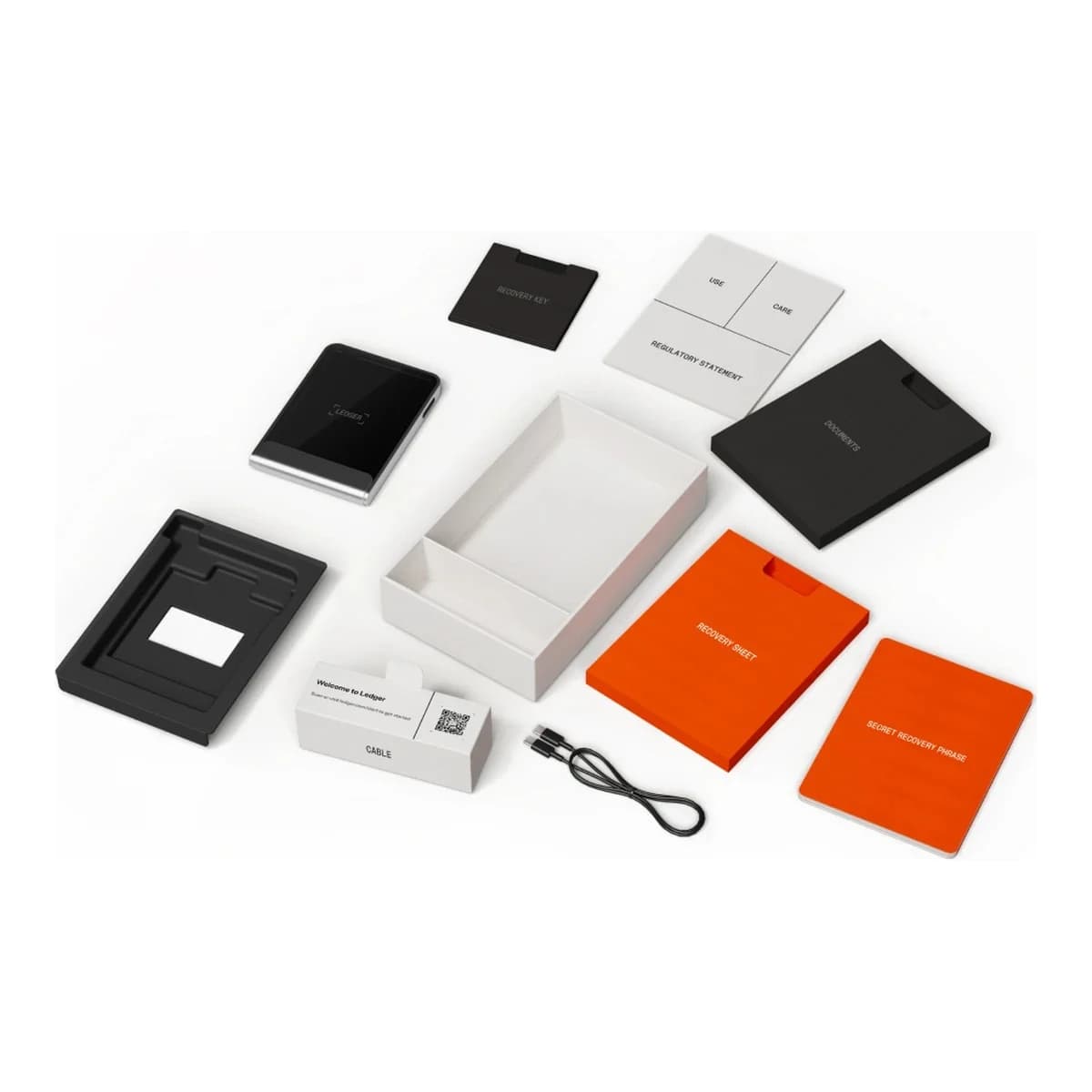 LEDGER Hardverski novčanik Flex, Ledger Recovery Key, Crimson Magenta