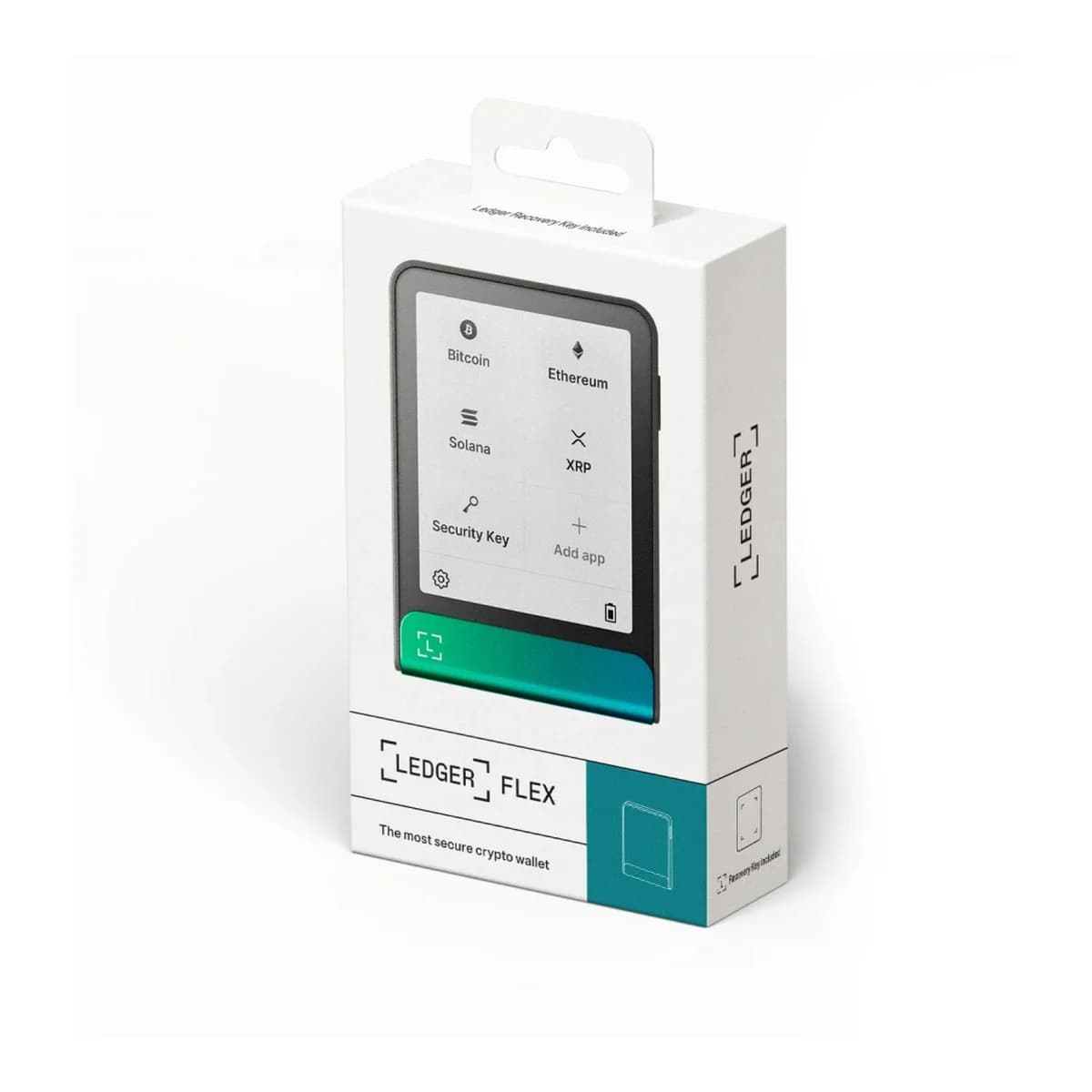 LEDGER Hardverski novčanik Flex, Oxidate Green, Ledger Recovery Key