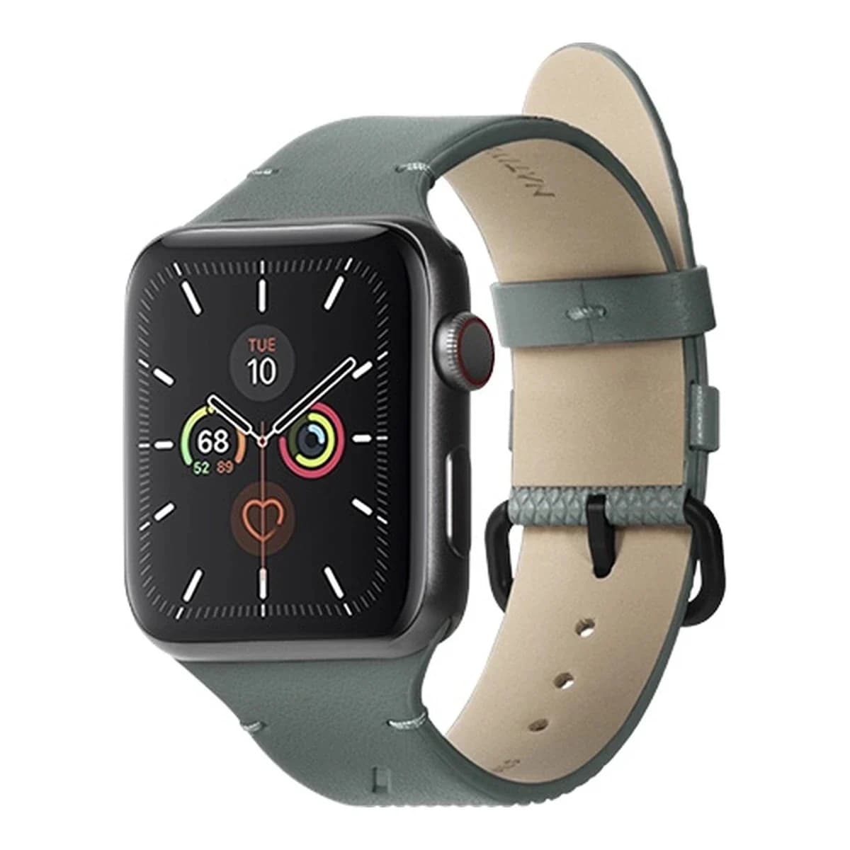 NATIVE UNION Remen za Apple Watch (Re)Classic Strap, 40mm, Slate Green