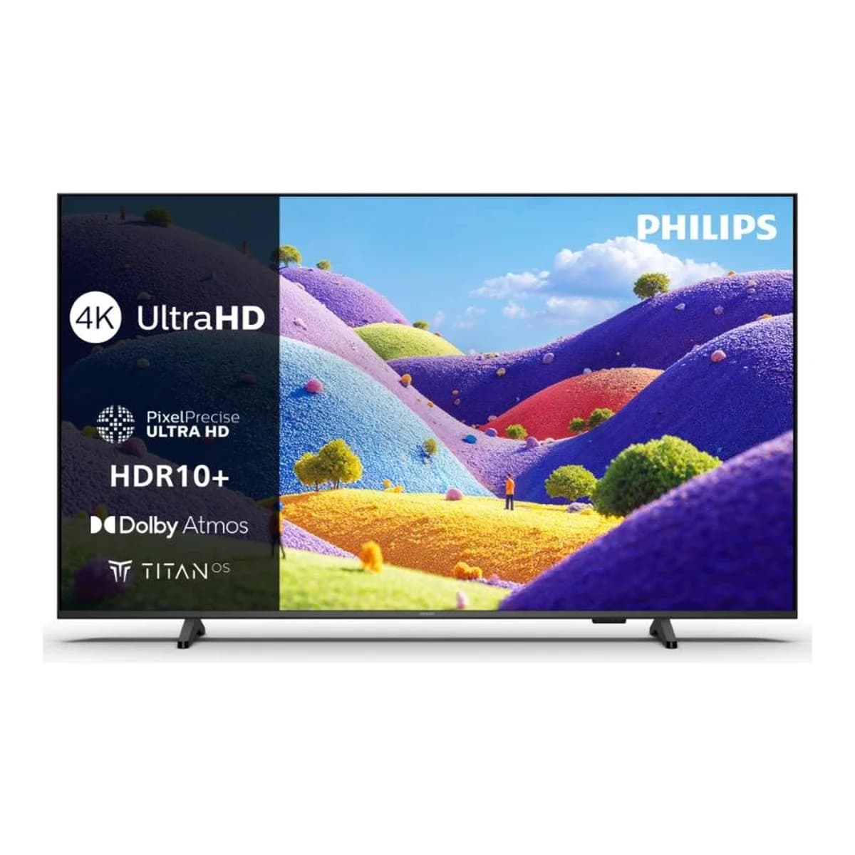 PHILIPS TV 55" 4K LED 55PUS7001, Smart TV, Titan OS, Pixel Precise Ultra HD, Dolby Vision, HDR10+