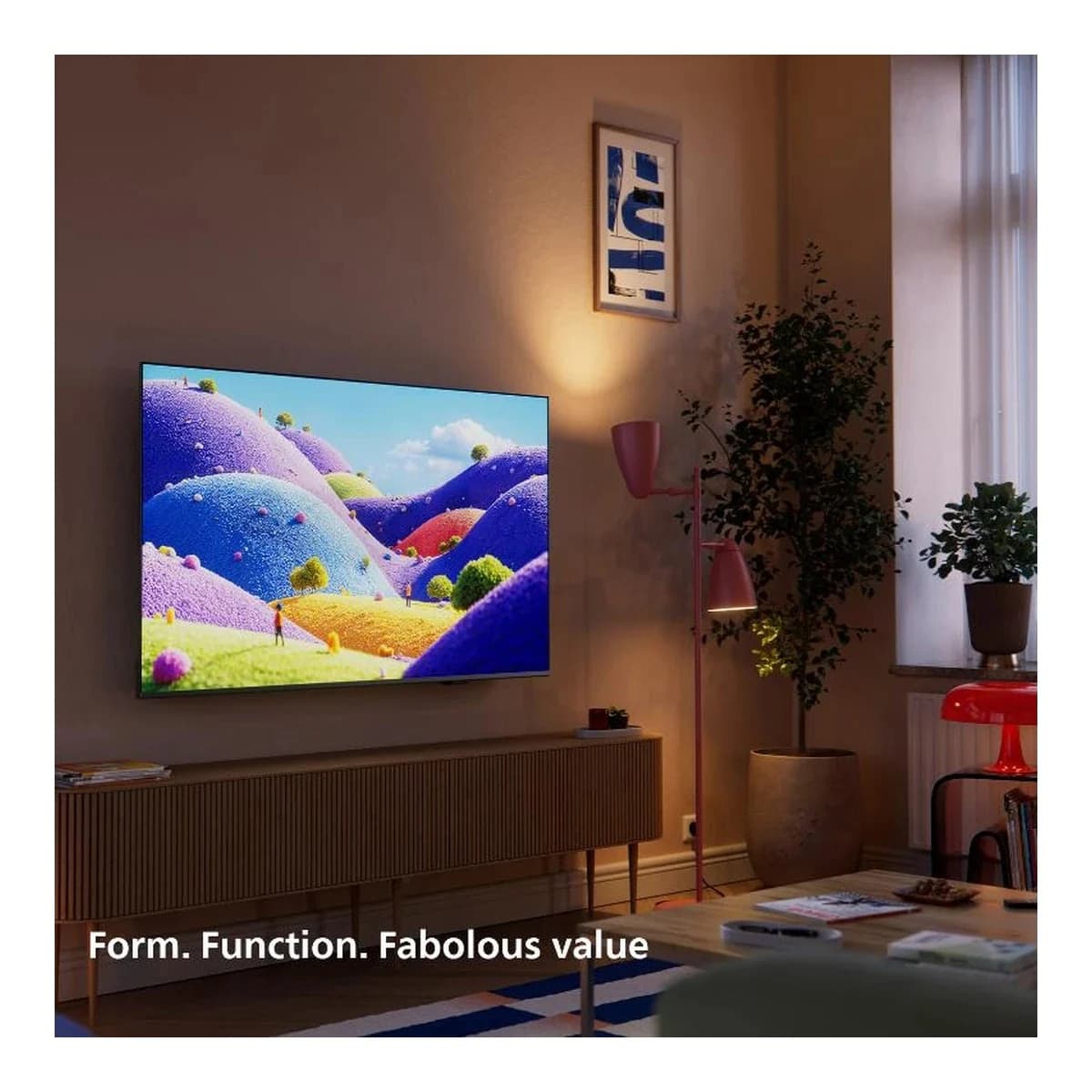 PHILIPS TV 55" 4K LED 55PUS7001, Smart TV, Titan OS, Pixel Precise Ultra HD, Dolby Vision, HDR10+