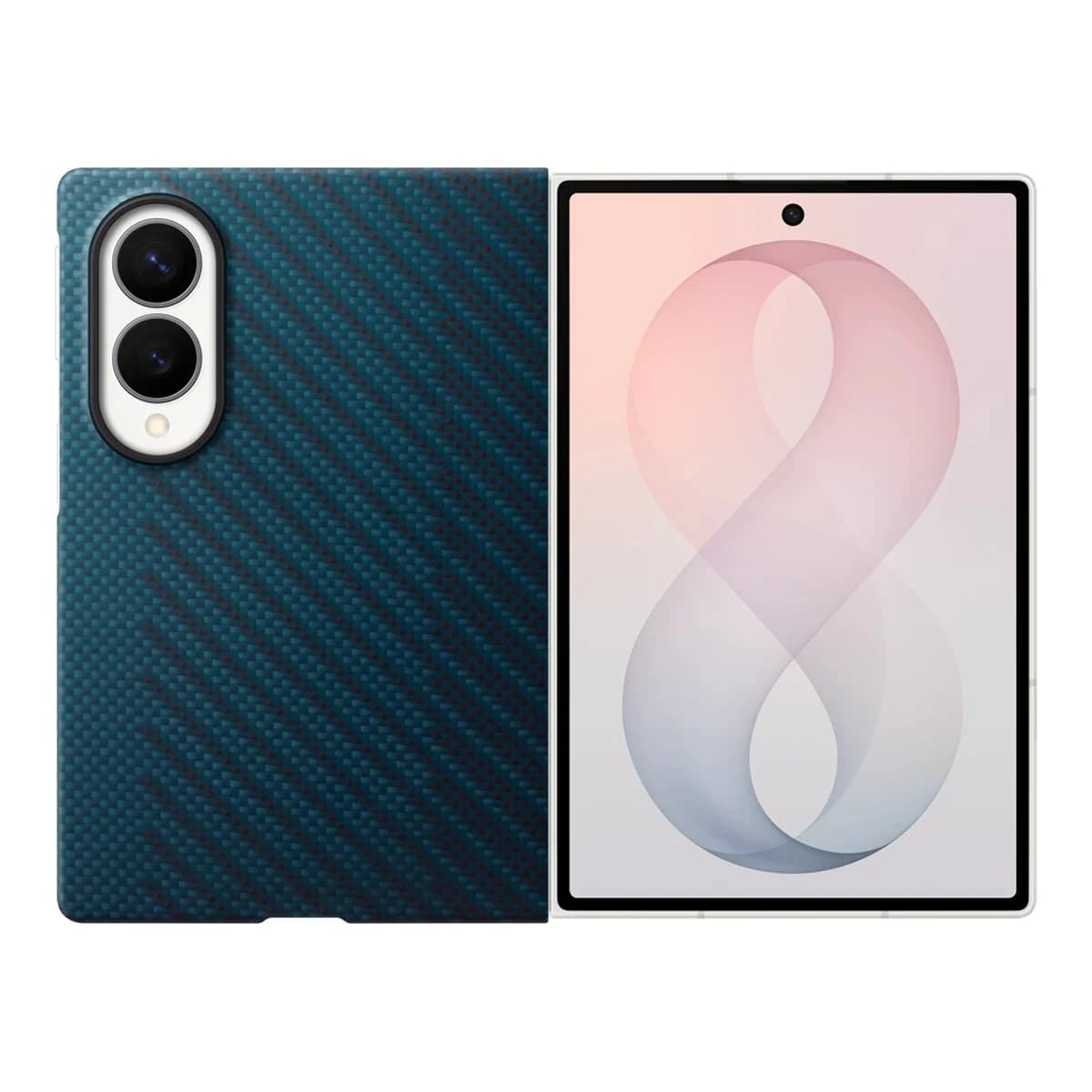 SAMSUNG Zaštitna maska Galaxy Fold8 Carbon Magnet Case, Navy, Carbon, Magnet