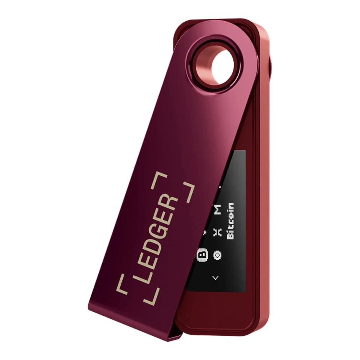 LEDGER Hardverski novčanik Nano S Plus Crimson Magenta, USB-C, zaštita PIN kodom, podrška za kriptovalute