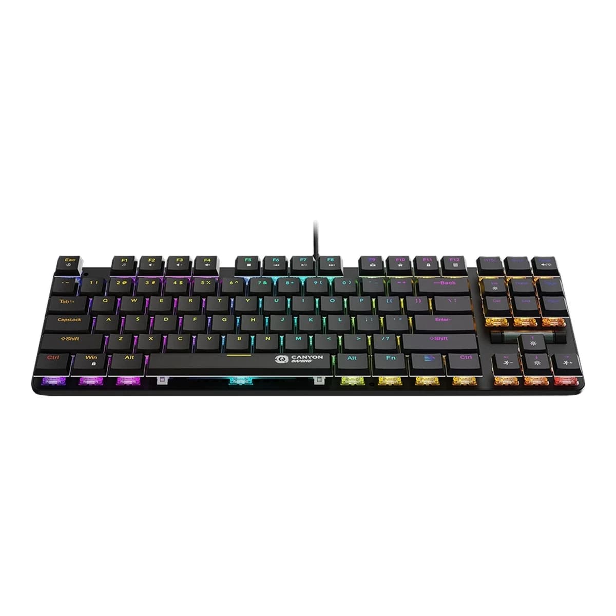 CANYON Tastatura Cometstrike TKL GK-50, TKL, EN raspored, žična