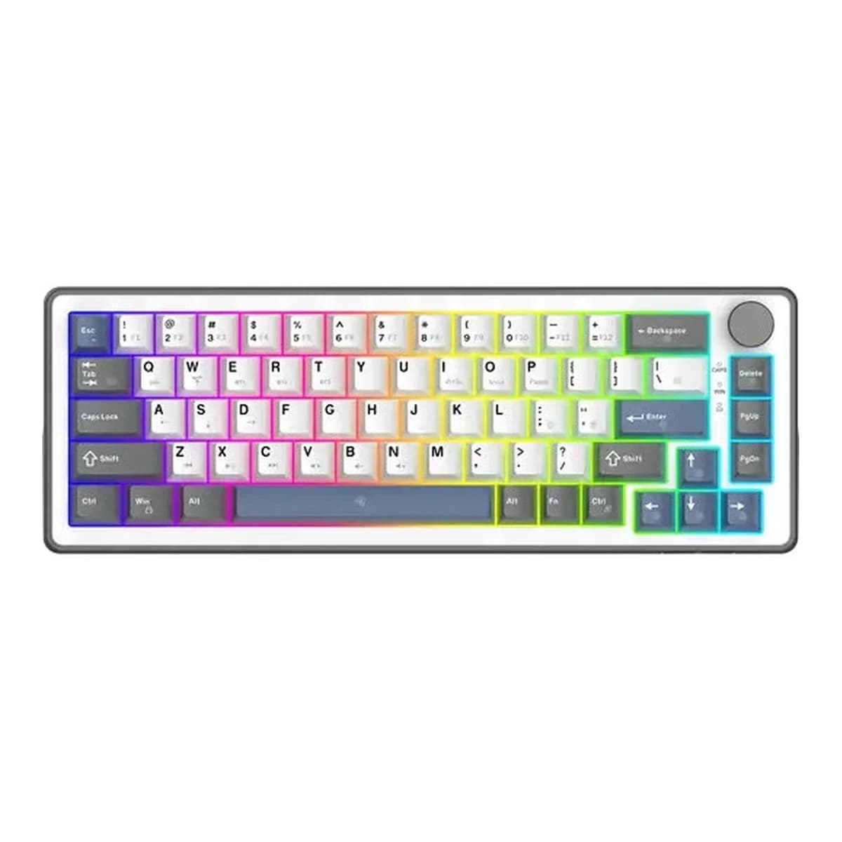 WHITE SHARK Tastatura Mehanicka EXCALIBUR-M, Bluetooth/USB/2.4GHz, KTT Linear Switch, 65%, RGB Triple Mode Gasket Hot-Swap