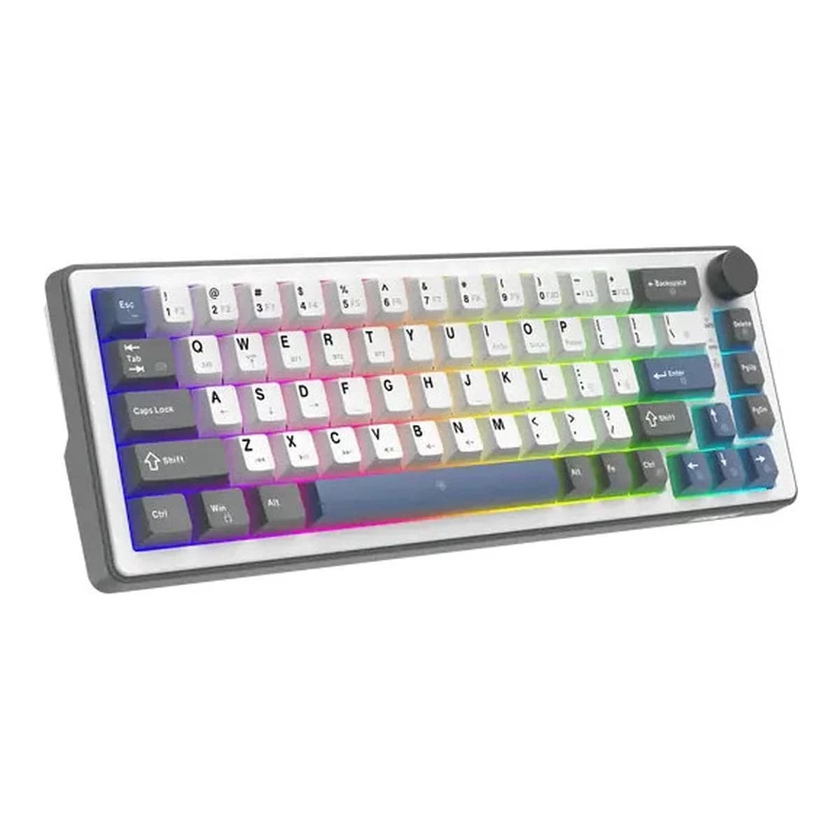 WHITE SHARK Tastatura Mehanicka EXCALIBUR-M, Bluetooth/USB/2.4GHz, KTT Linear Switch, 65%, RGB Triple Mode Gasket Hot-Swap