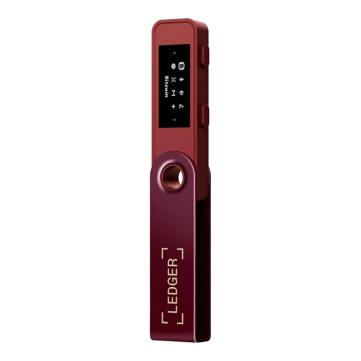 LEDGER Hardverski novčanik Nano S Plus Crimson Magenta, USB-C, zaštita PIN kodom, podrška za kriptovalute