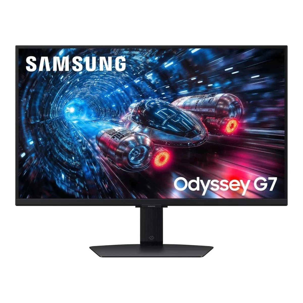 SAMSUNG Monitor Gaming Odyssey G70F 27" 4K UHD, IPS Panel, 360Hz, 1ms, G-Sync, FreeSync, HAS, Pivot, HDMI, DP, USB 3.2
