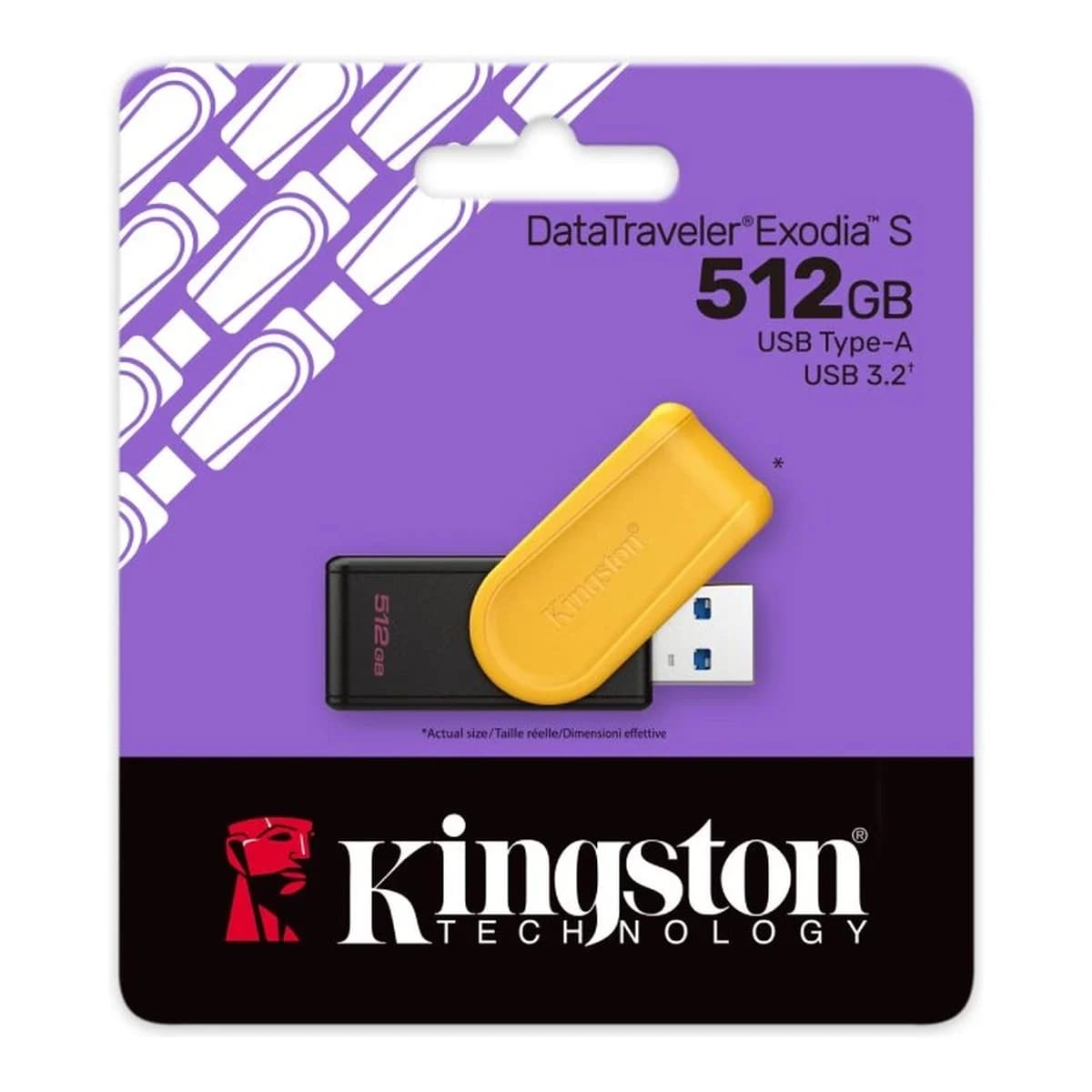 KINGSTON USB Stick DataTraveler Exodia S, 512GB, USB 3.2, 36 mjeseci garancije