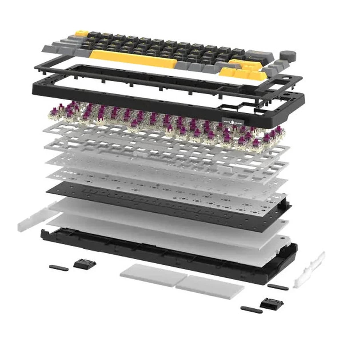 WHITE SHARK Tastatura Mehanicka EXCALIBUR-M, USB, US Layout, RGB