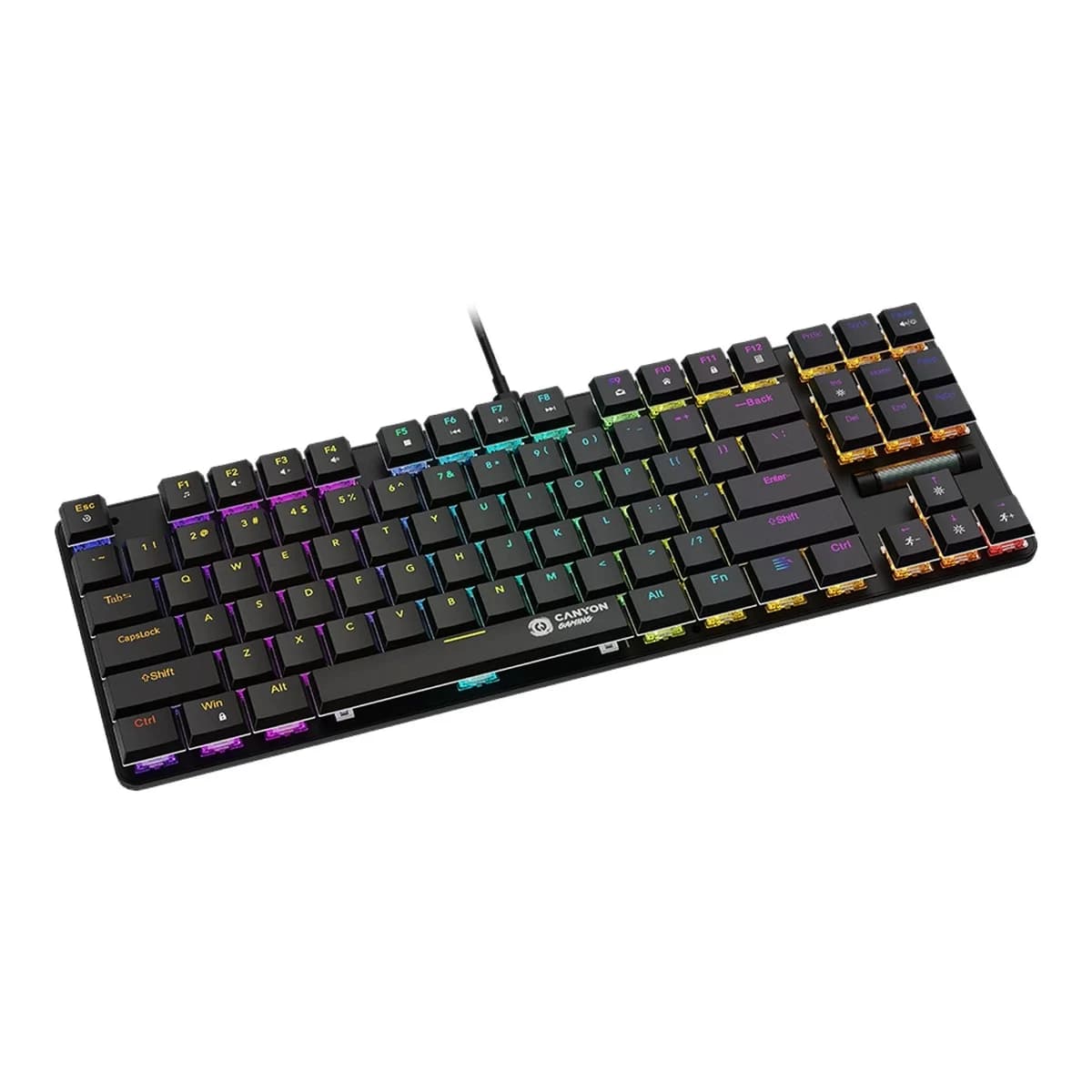 CANYON Tastatura Cometstrike TKL GK-50, TKL, EN raspored, žična