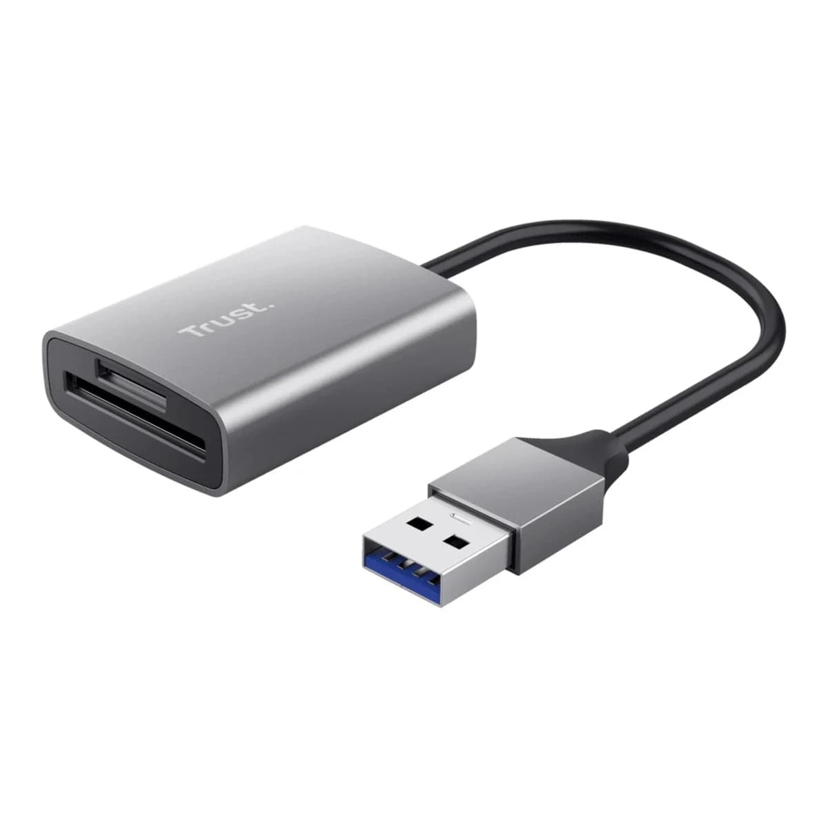 TRUST Čitač kartica Dalyx Fast Cardreader, USB 3.2, USB-A, SD kartice, 24 mjeseci garancije