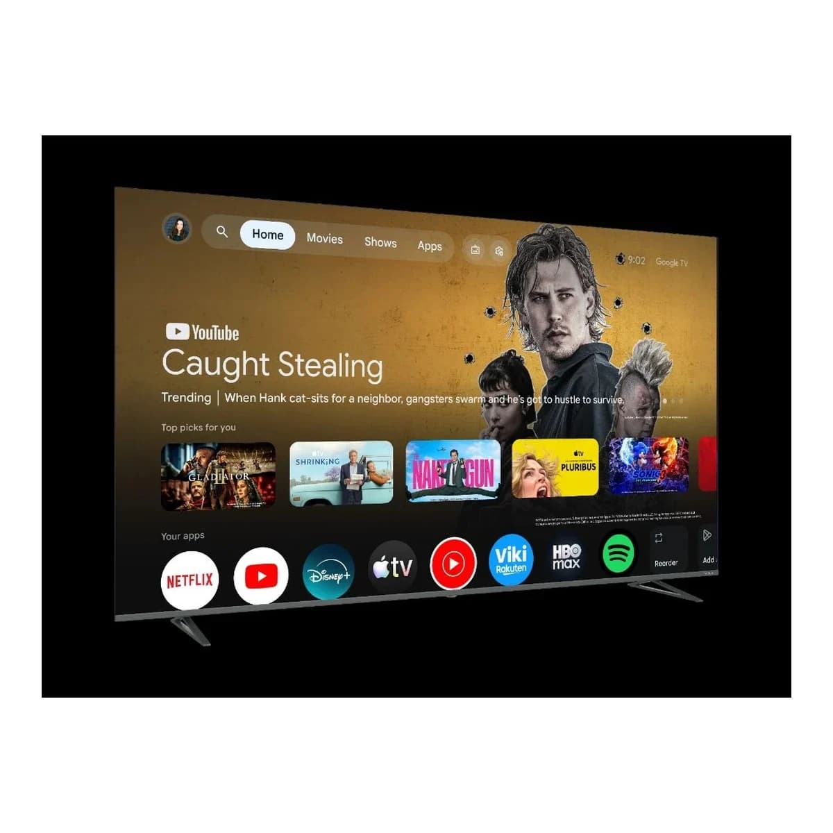 TESLA TV 85" 4K QLED Q85E965GUS, Smart TV, Google TV, DLG 120Hz, Dolby Atmos