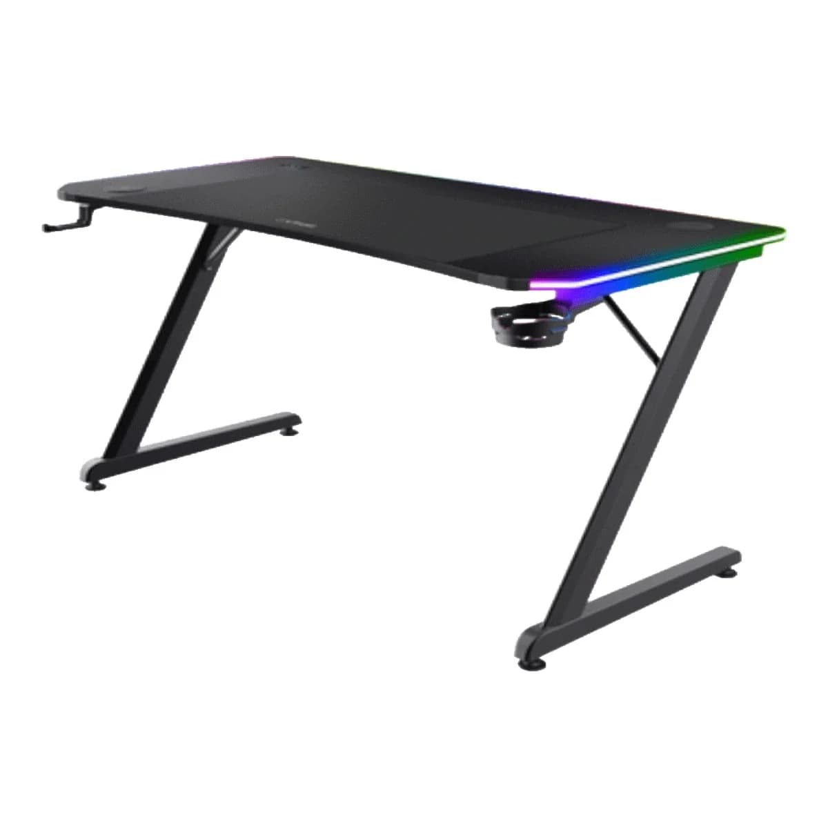 TRUST Gaming sto GXT710 Luminus Pro, RGB, Wireless punjač, 120x60x74 cm, crni