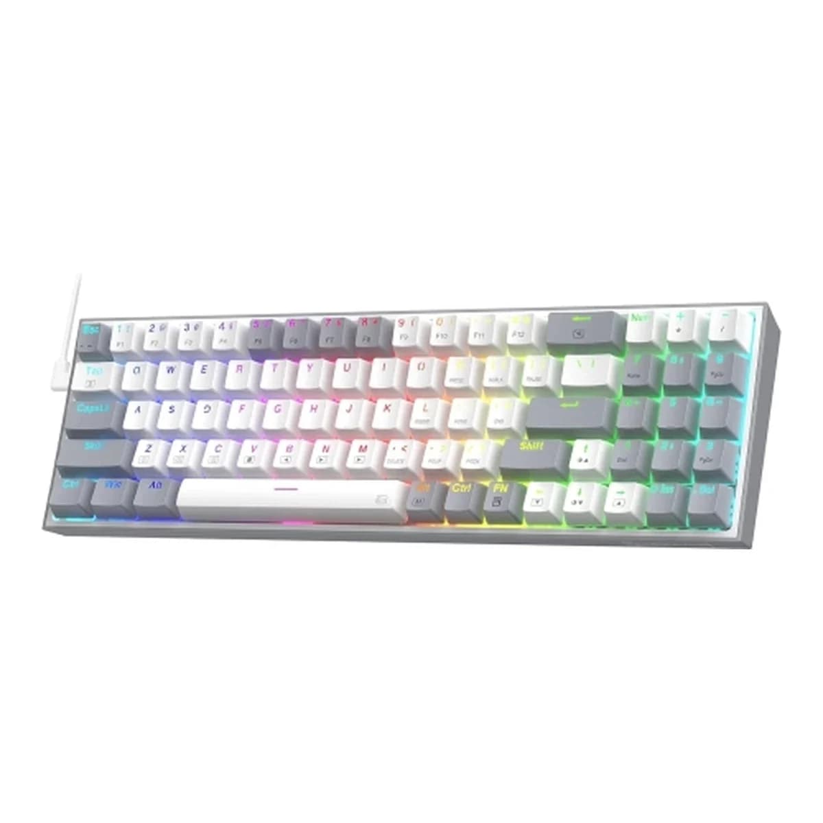 REDRAGON Tastatura Mehanicka Pollux K628WG, USB, Outemu Red Switch, 75%, RGB