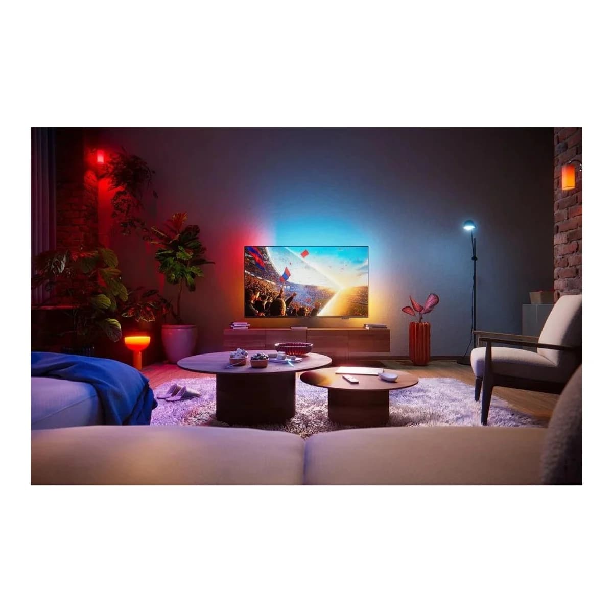 PHILIPS TV 55" 4K LED 55PUS8001, Titan OS, Ambilight, HDR10+, Dolby Atmos, HDMI 2.1