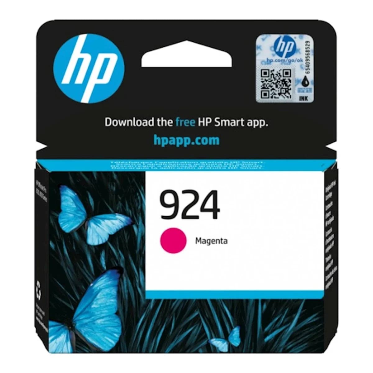 HP Tinta 924 Magenta, Originalna, Magenta, Profesionalni kvalitet, Žive boje, Oštar tekst