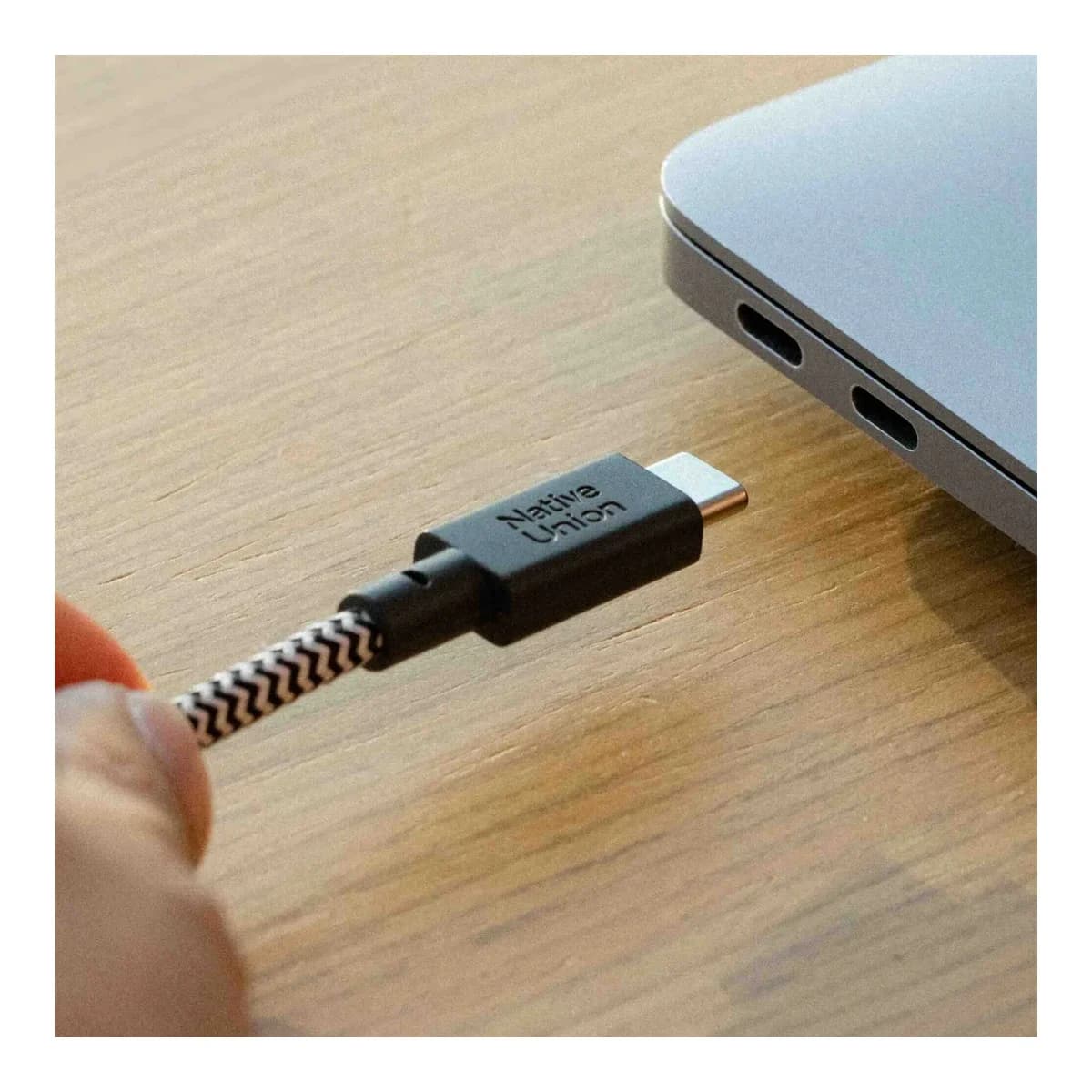 NATIVE UNION USB-C Kabel Belt Cable XL, 3m, USB-C na USB-C, Zebra