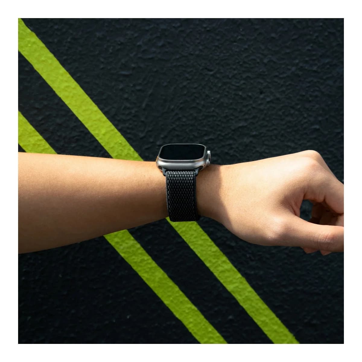 NATIVE UNION Remen Active Watch Loop, Apple Watch 38/40/41/42mm, Crna