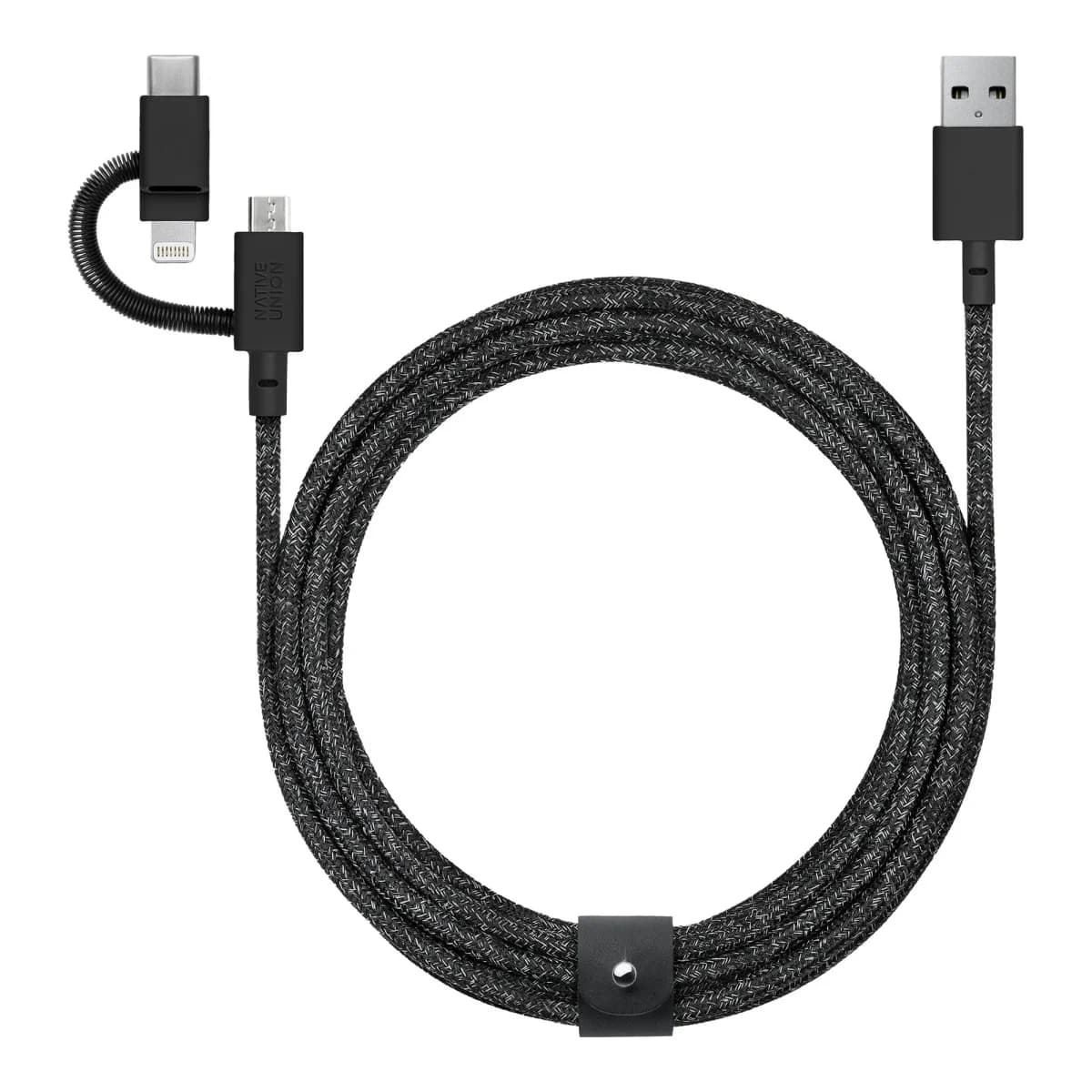 NATIVE UNION Kabel Belt Cable Universal, 2m, Cosmos Black