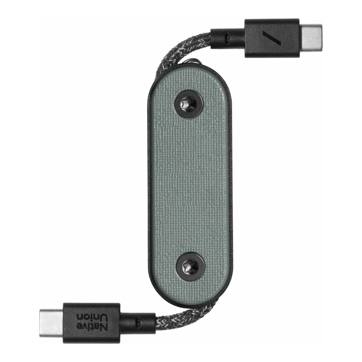 NATIVE UNION USB-C Kabel Pocket, USB-C na USB-C, Slate Green