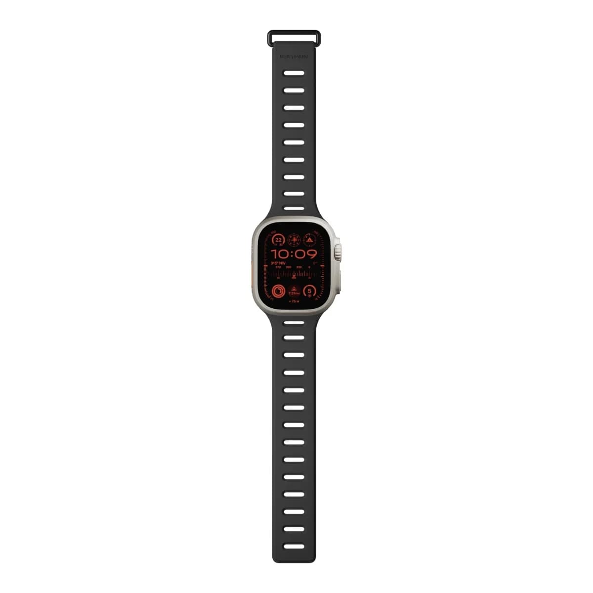 NATIVE UNION Remen za Apple Watch Active Watch Band, 42/44/45/49mm, Black/Sandstone