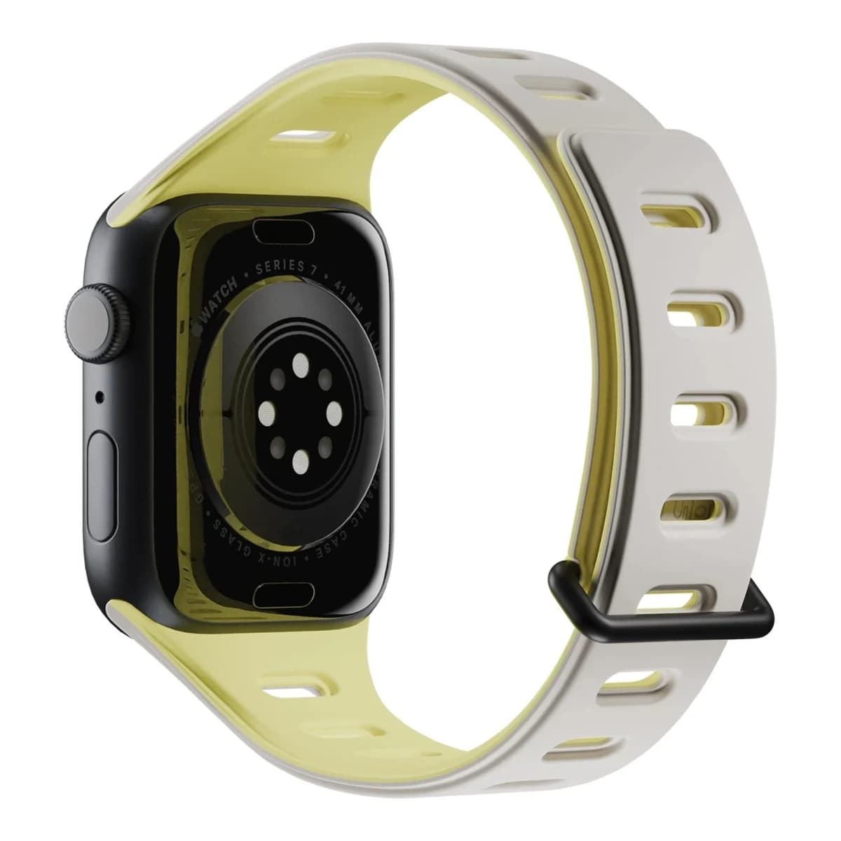 NATIVE UNION Narukvica za Apple Watch Active Watch Band, 38/40/41mm, Lemon/Sandstone