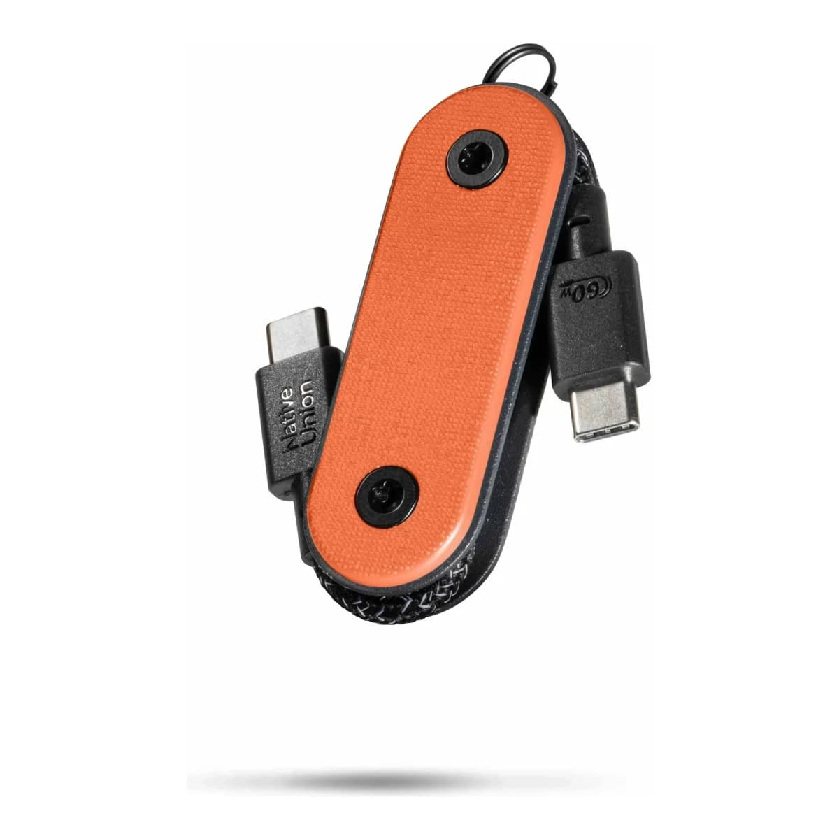 NATIVE UNION Kabl Pocket, USB-C na USB-C, Oxyfire