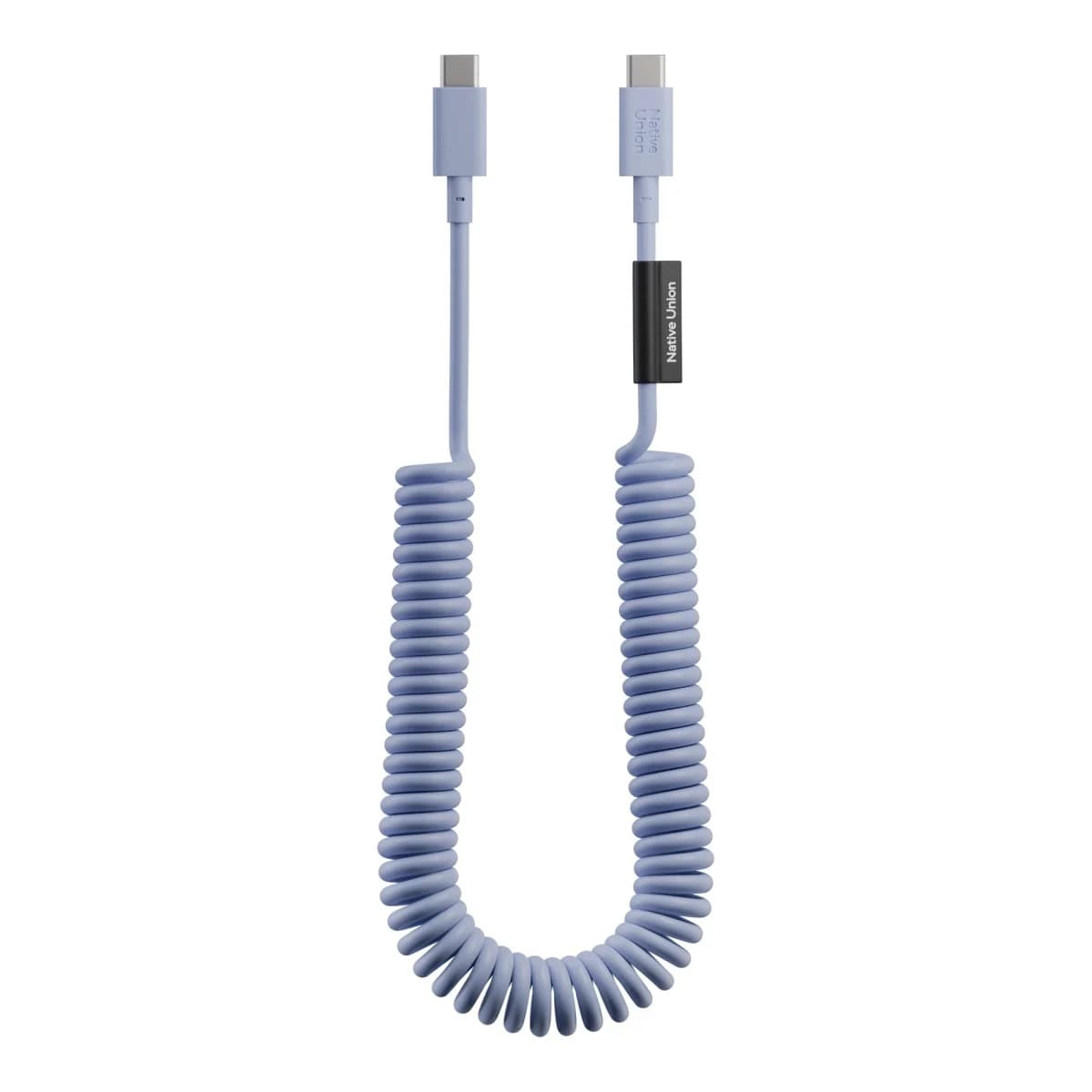 NATIVE UNION USB-C Kabel Pop Cable, USB-C na USB-C, 2,4 m, 60 W, Azur