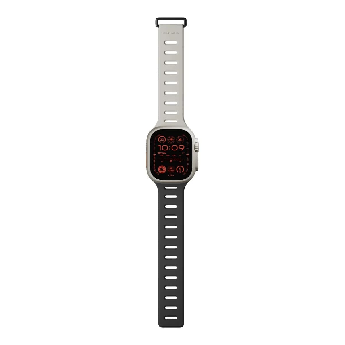 NATIVE UNION Remen za Apple Watch Active Watch Band, 42/44/45/49mm, Black/Sandstone