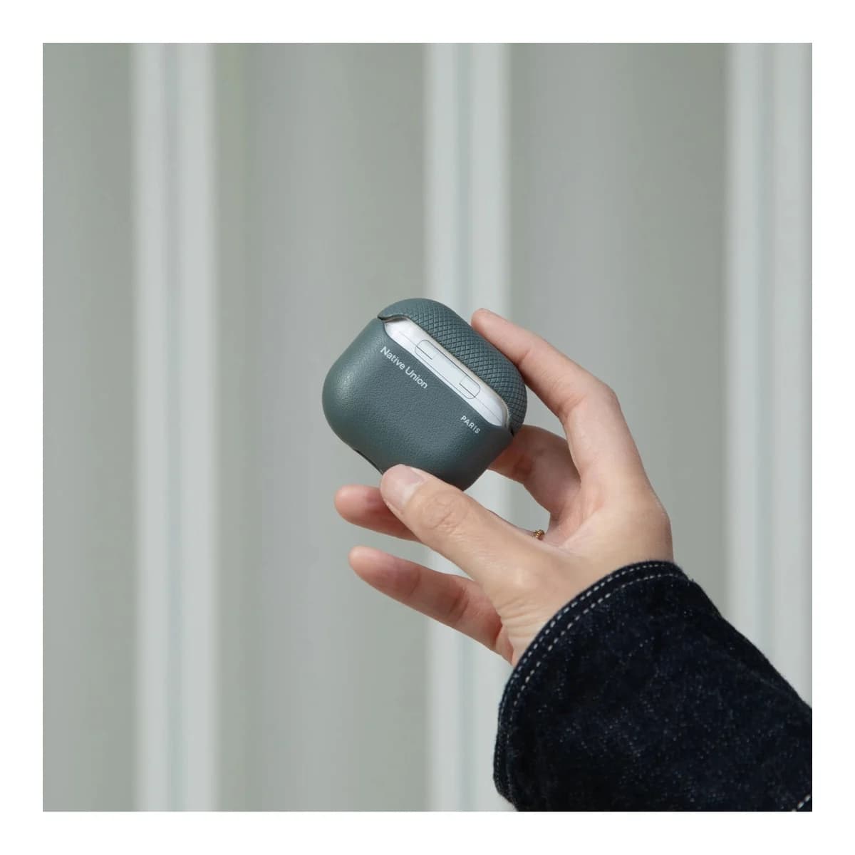 NATIVE UNION Futrola za AirPods 4 (Re)Classic, Slate Green