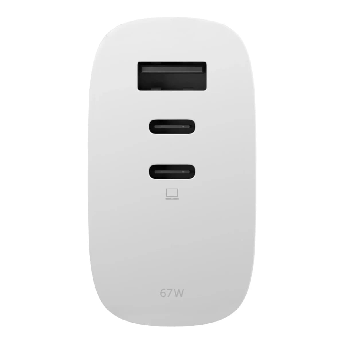 NATIVE UNION Punjač Fast GaN Charger PD 67W International 2C1A, GaN, 67W, 2C1A, White