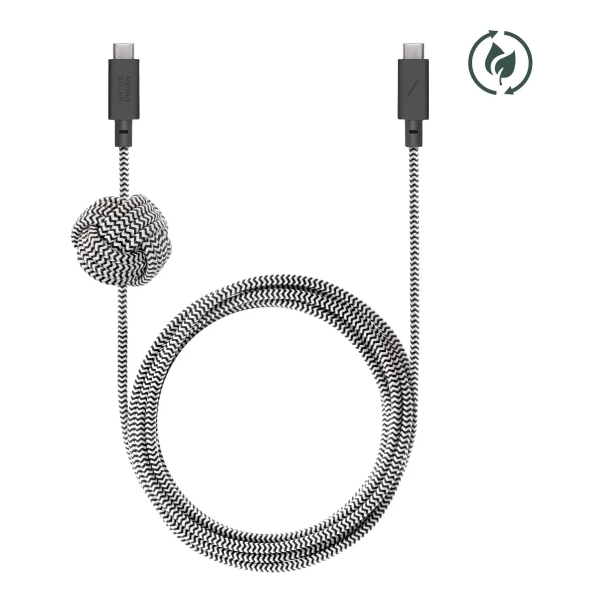 NATIVE UNION USB-C Kabl Anchor, USB-C na USB-C, 3m, Zebra