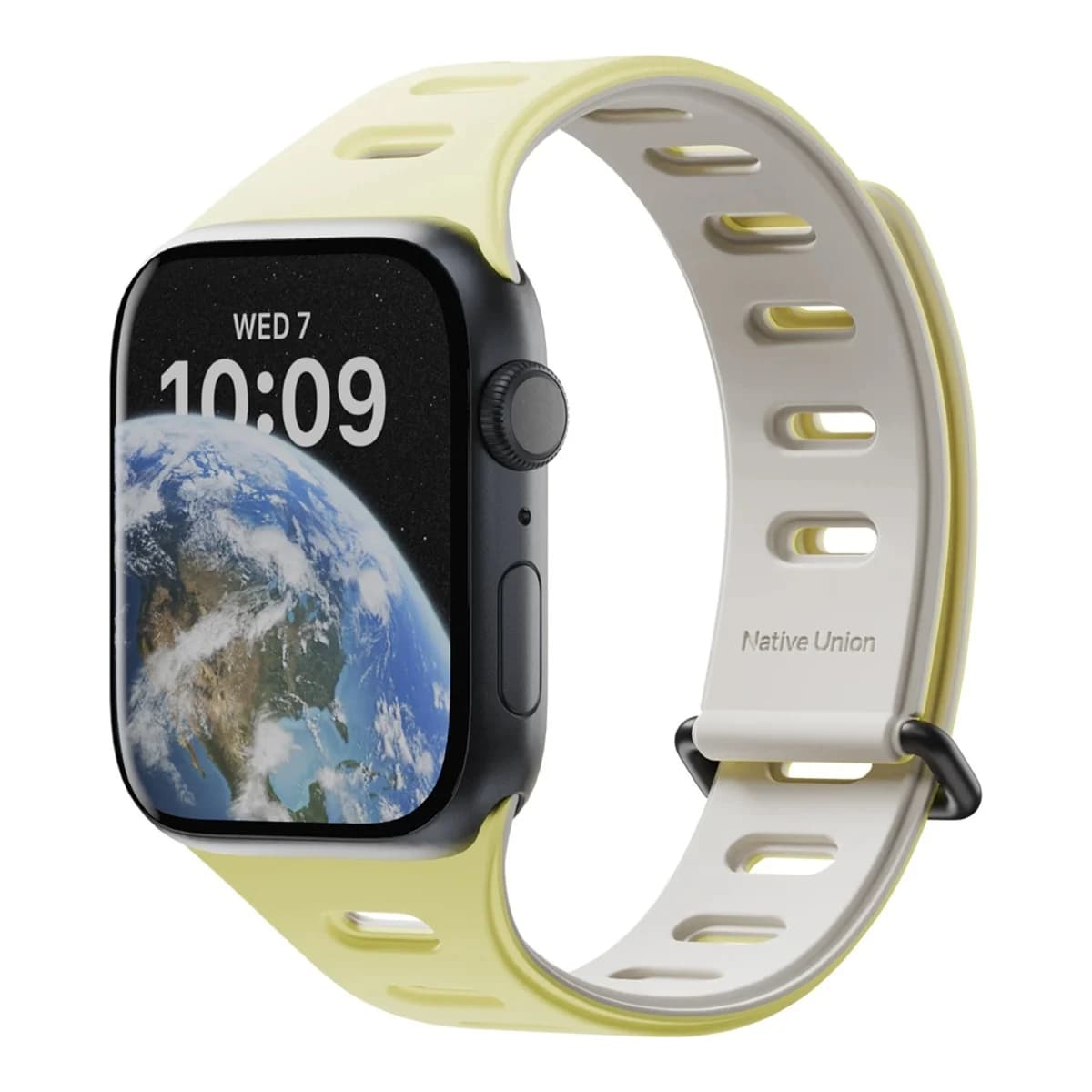 NATIVE UNION Narukvica za Apple Watch Active Watch Band, 38/40/41mm, Lemon/Sandstone