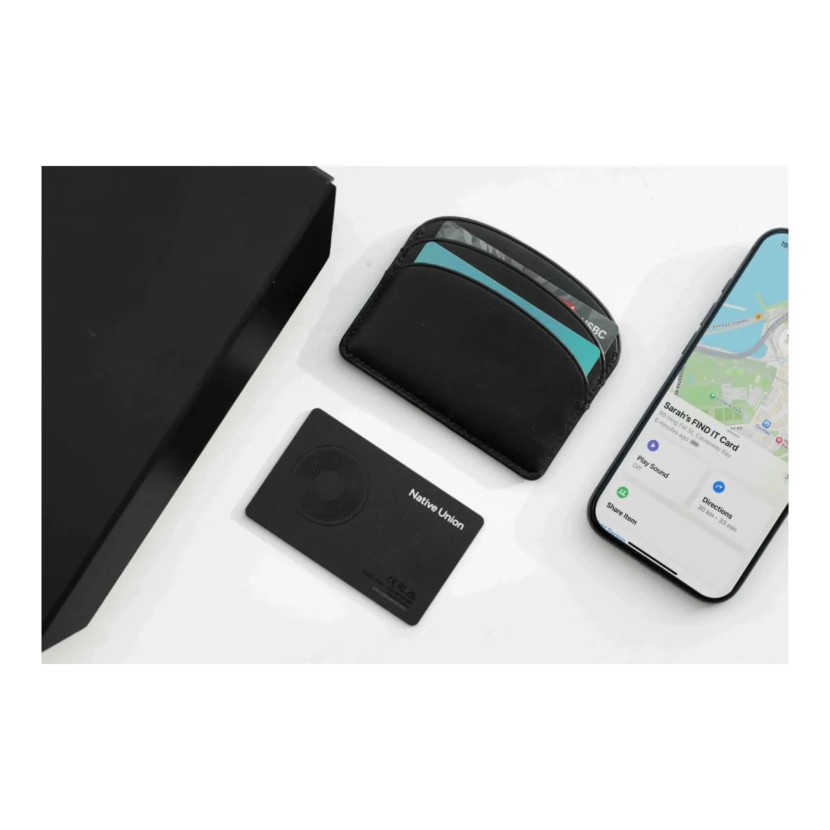 NATIVE UNION Findit Card Duo, Black