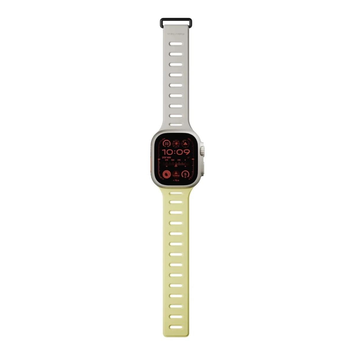 NATIVE UNION Remen za pametni sat Active Watch Band, Apple Watch Ultra 42/44/45/49mm, Lemon/Sandstone