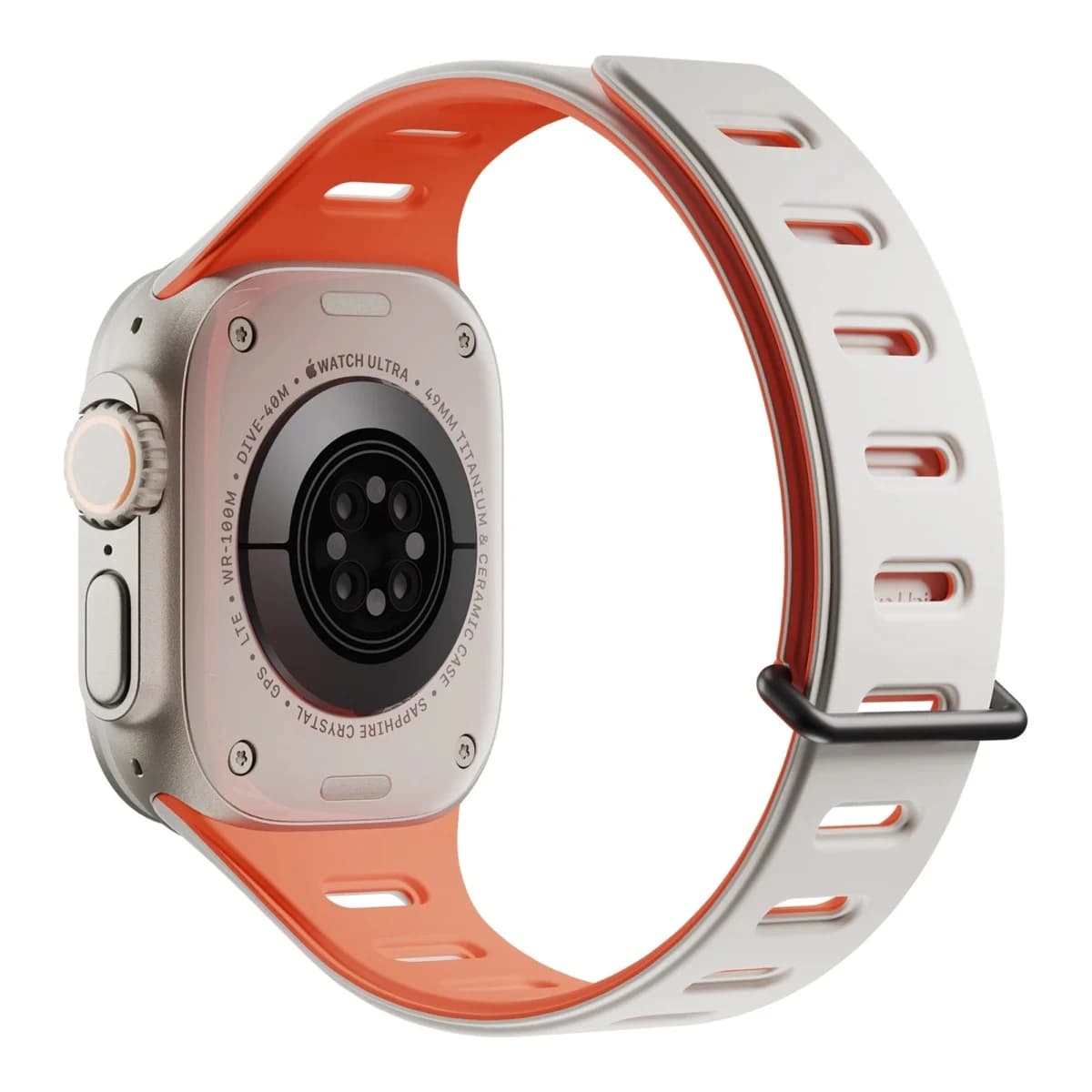 NATIVE UNION Remen za Apple Watch Active Watch Band, Ultra, 42/44/45/49mm, Oxyfire/Sandstone