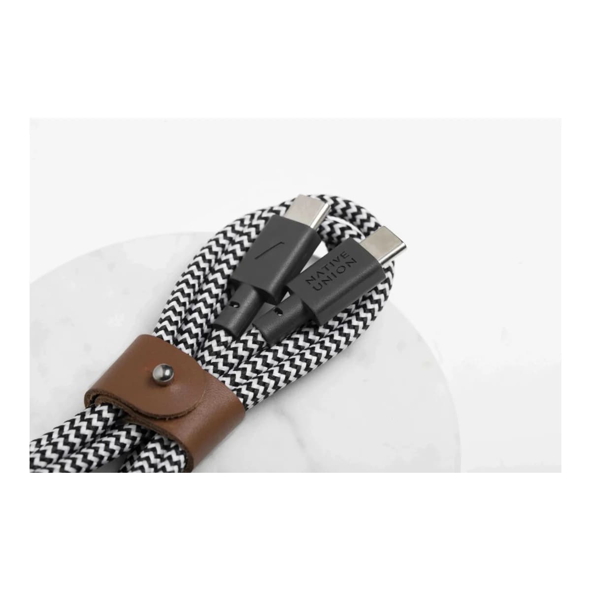 NATIVE UNION Kabel Belt Cable, USB-C na USB-C, 1,2 m, Zebra