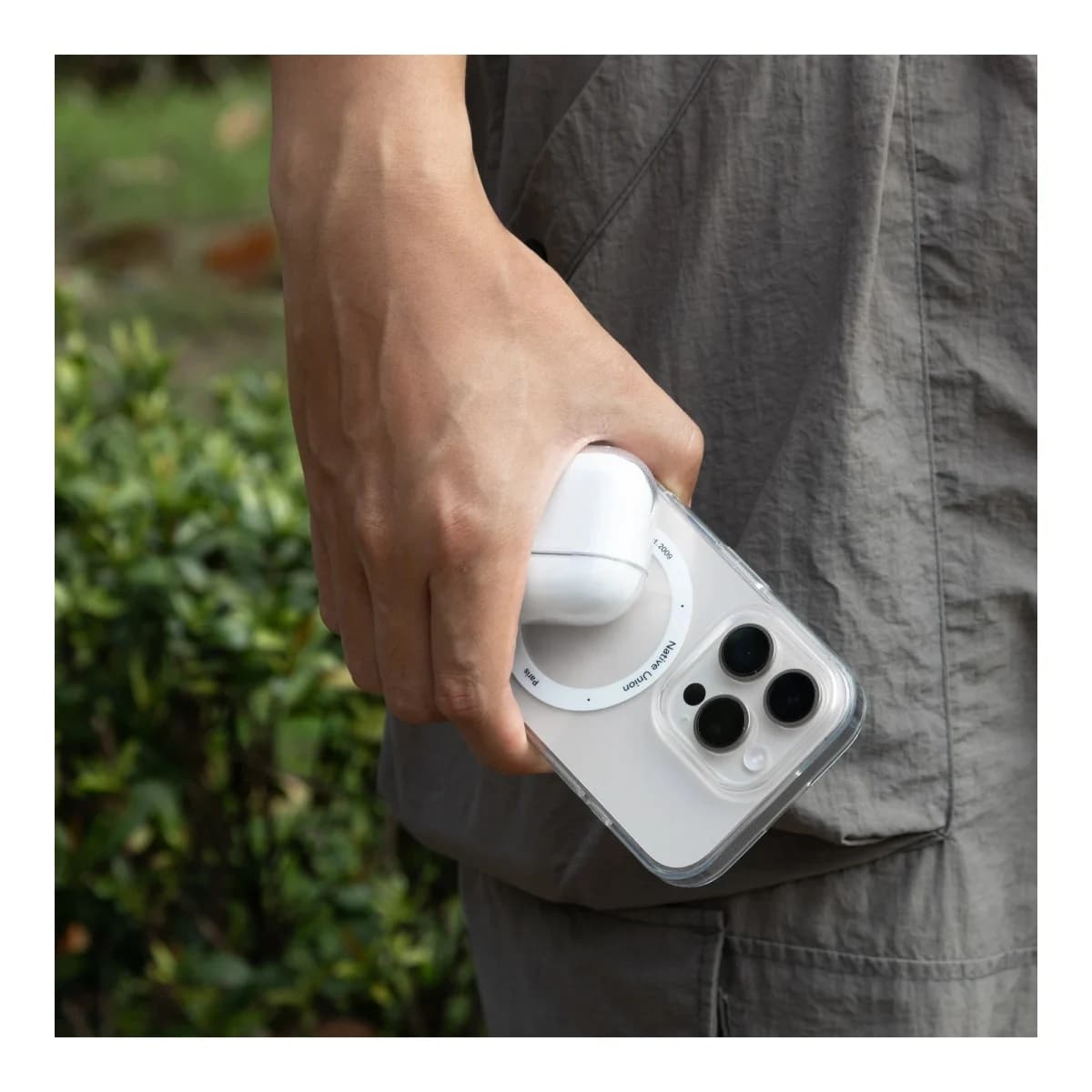 NATIVE UNION Futrola (Re)Clear AirPods 4, prozirna