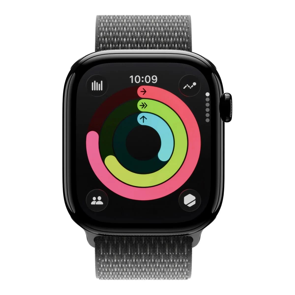 NATIVE UNION Remen za pametni sat Active Watch Loop, Apple Watch Ultra 44/45/46/49mm, crni