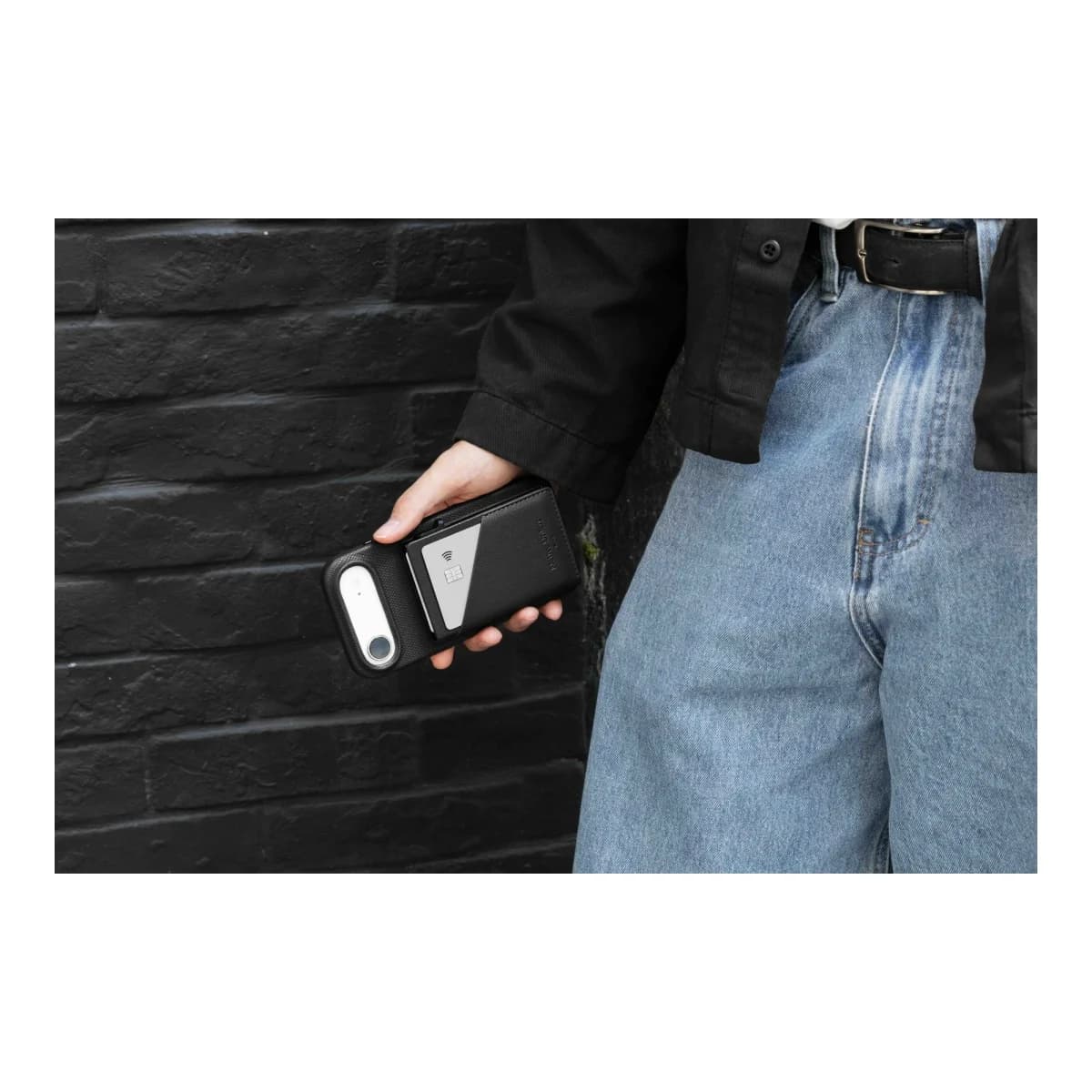 NATIVE UNION Novčanik Slide Wallet, Crna boja