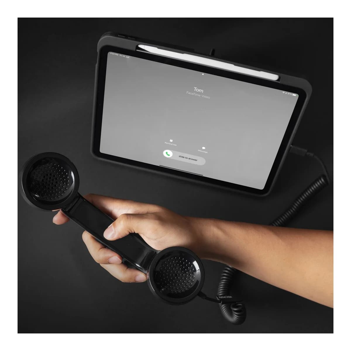 NATIVE UNION Slusalica Pop Phone, Crna