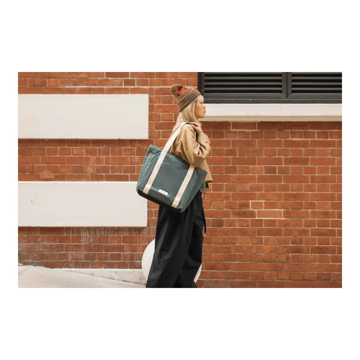 NATIVE UNION Torba WFA Tote Bag Pro, Slate Green