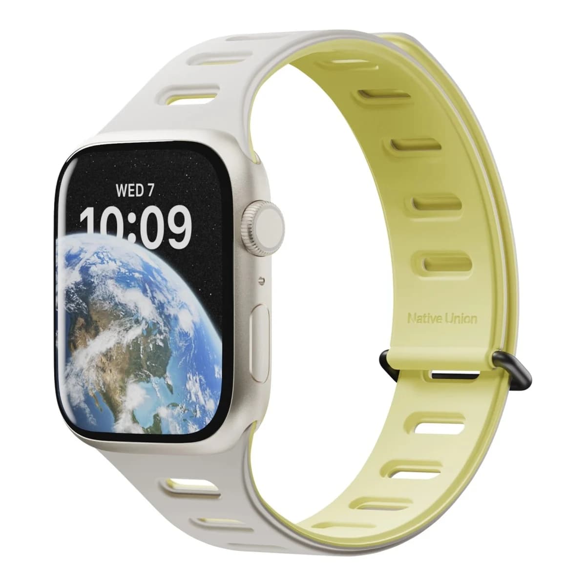 NATIVE UNION Remen za pametni sat Active Watch Band, Apple Watch Ultra 42/44/45/49mm, Lemon/Sandstone