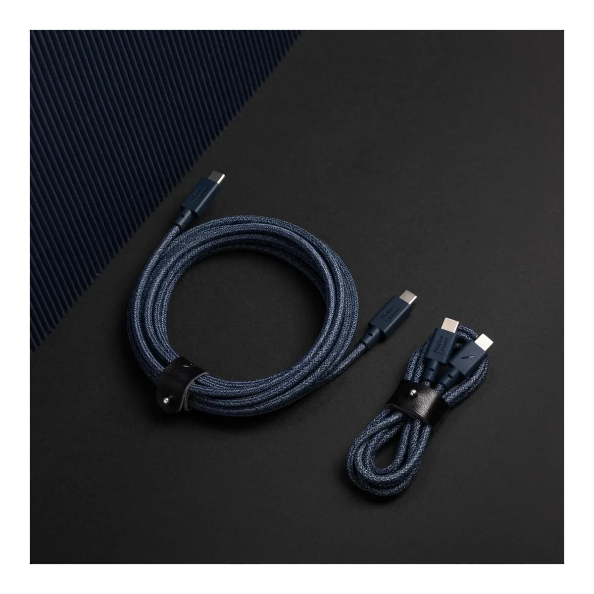 NATIVE UNION USB-C Kabel Belt Cable XL, USB-C na USB-C, 3 m, Navy