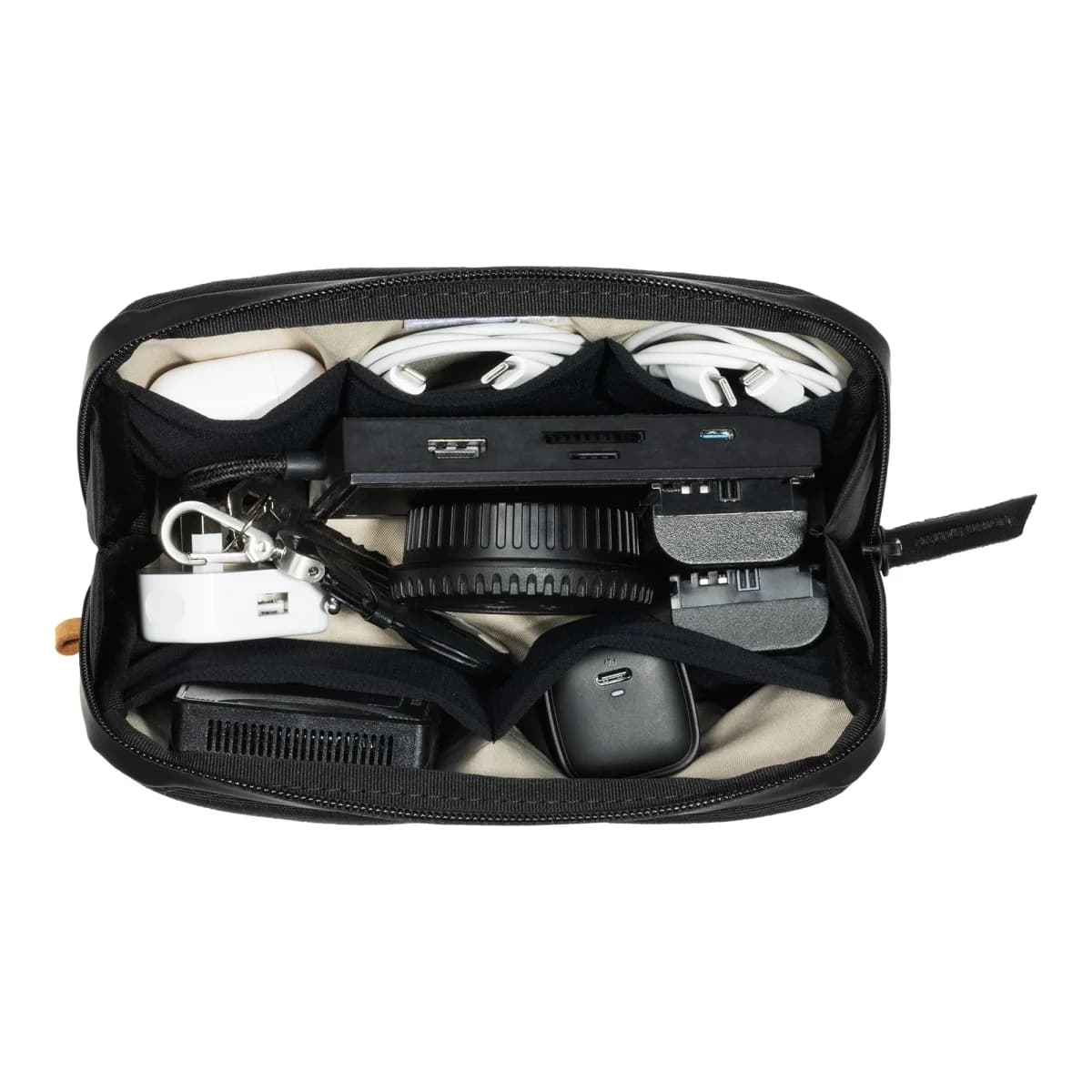 NATIVE UNION Organizator WFA Stow Lite, Crna