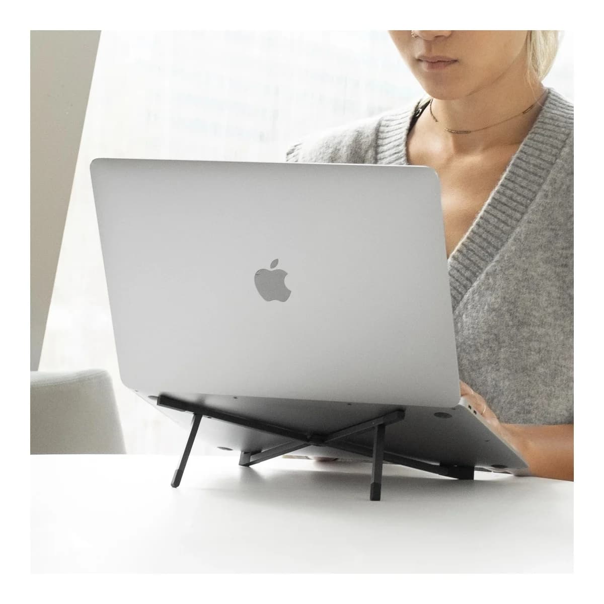 NATIVE UNION Stalak za laptop Fold Aluminium, aluminijumski, crni