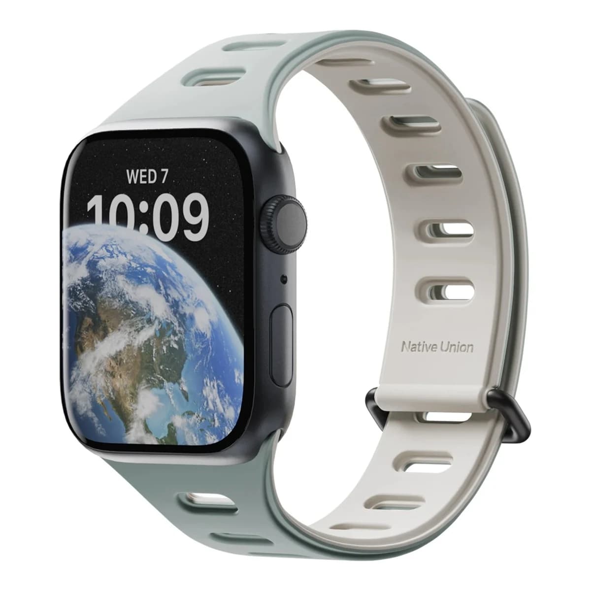 NATIVE UNION Remen za Apple Watch Active Watch Band, 38/40/41mm, Green/Sandstone