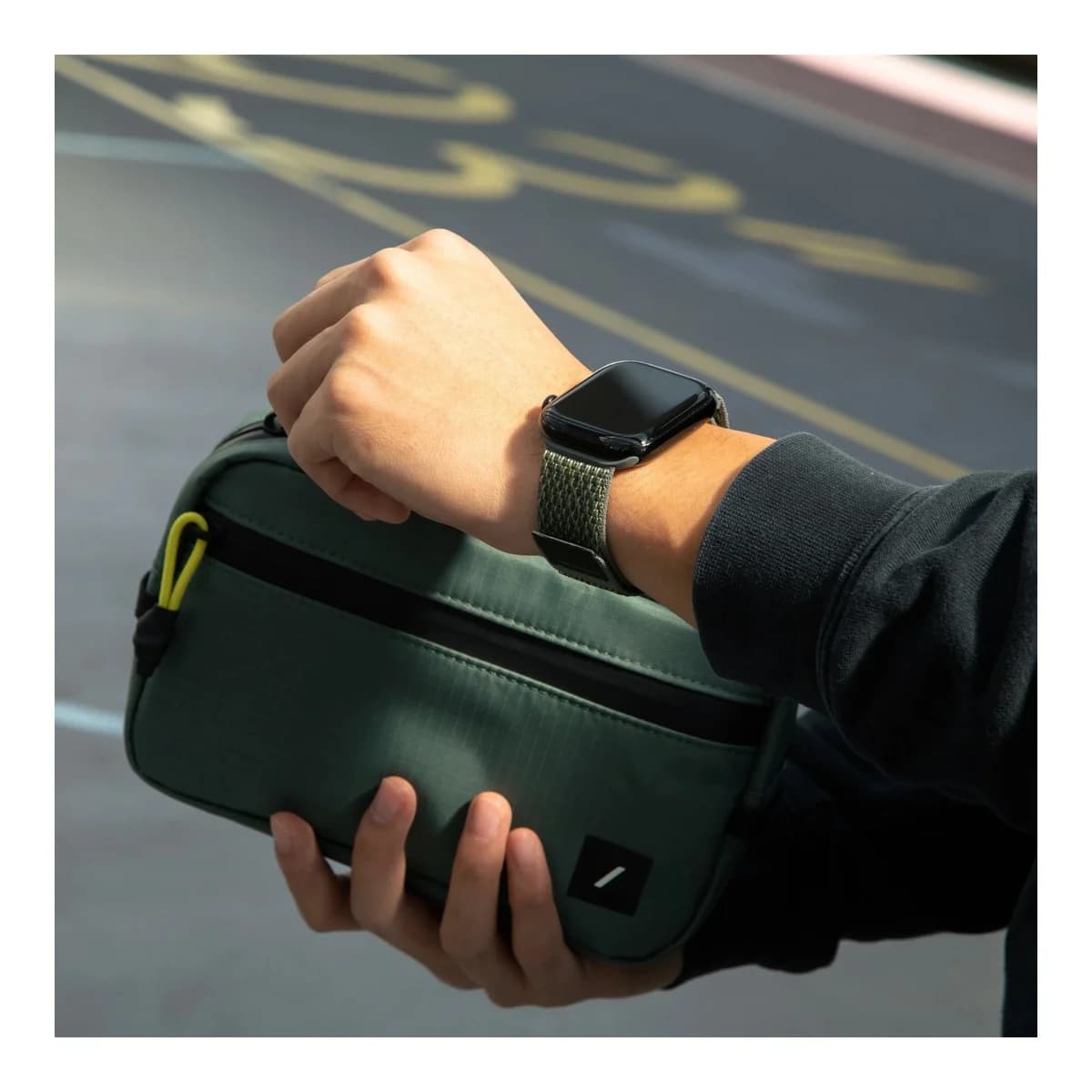 NATIVE UNION Remen za Apple Watch Active Watch Loop, 38/40/41/42mm, Slate Green